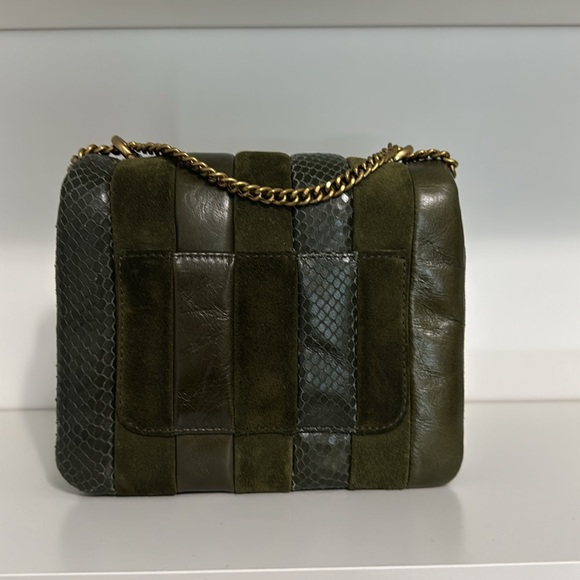 Kira Exotic Stripe Square Crossbody - Picture 2 of 8